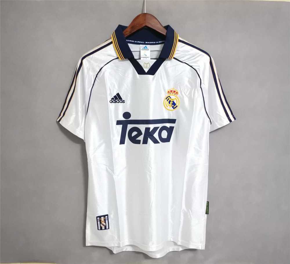 1998/00 Real Madrid Away Retro Jersey