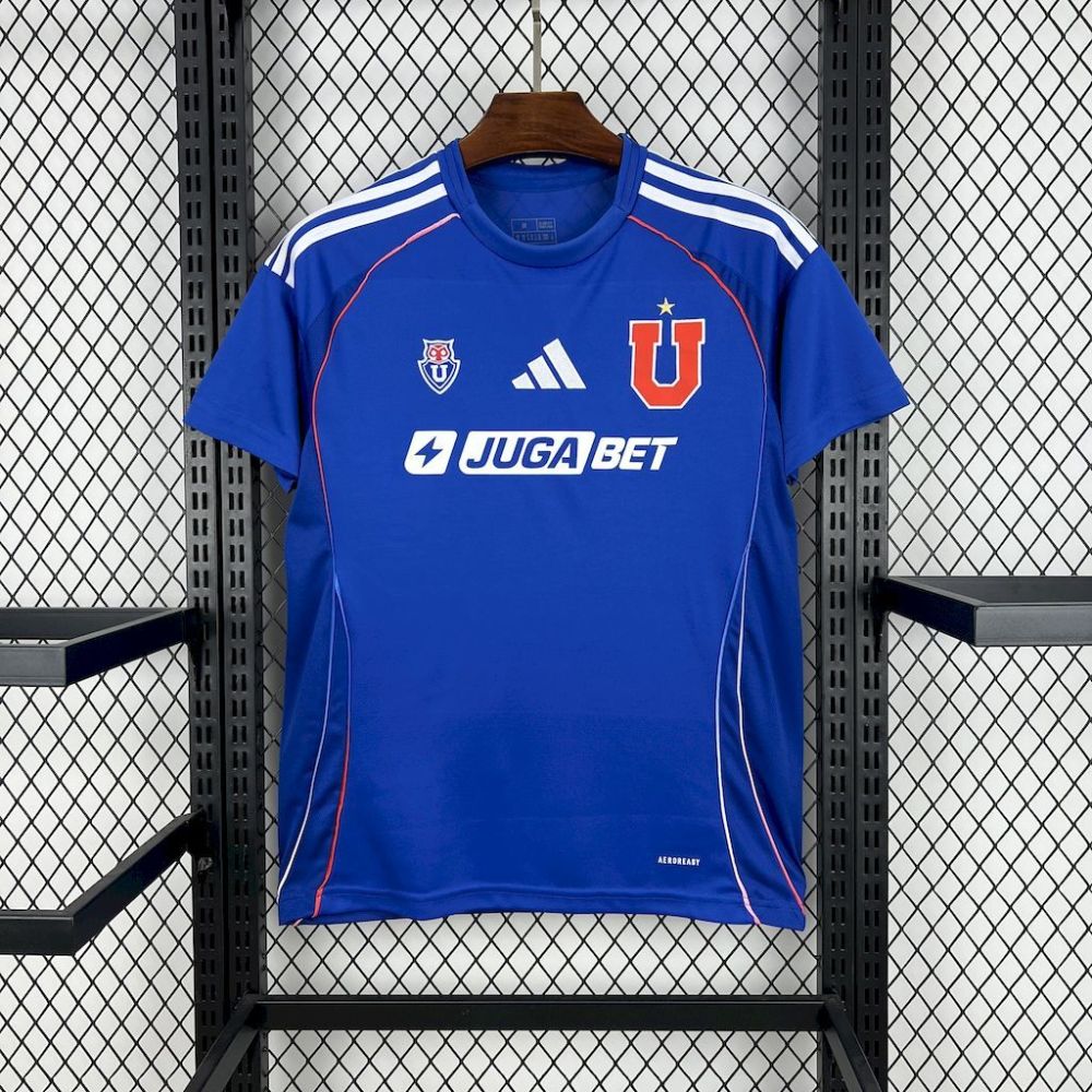 2025-26 Club Universidad de Chile Home Soccer Jersey