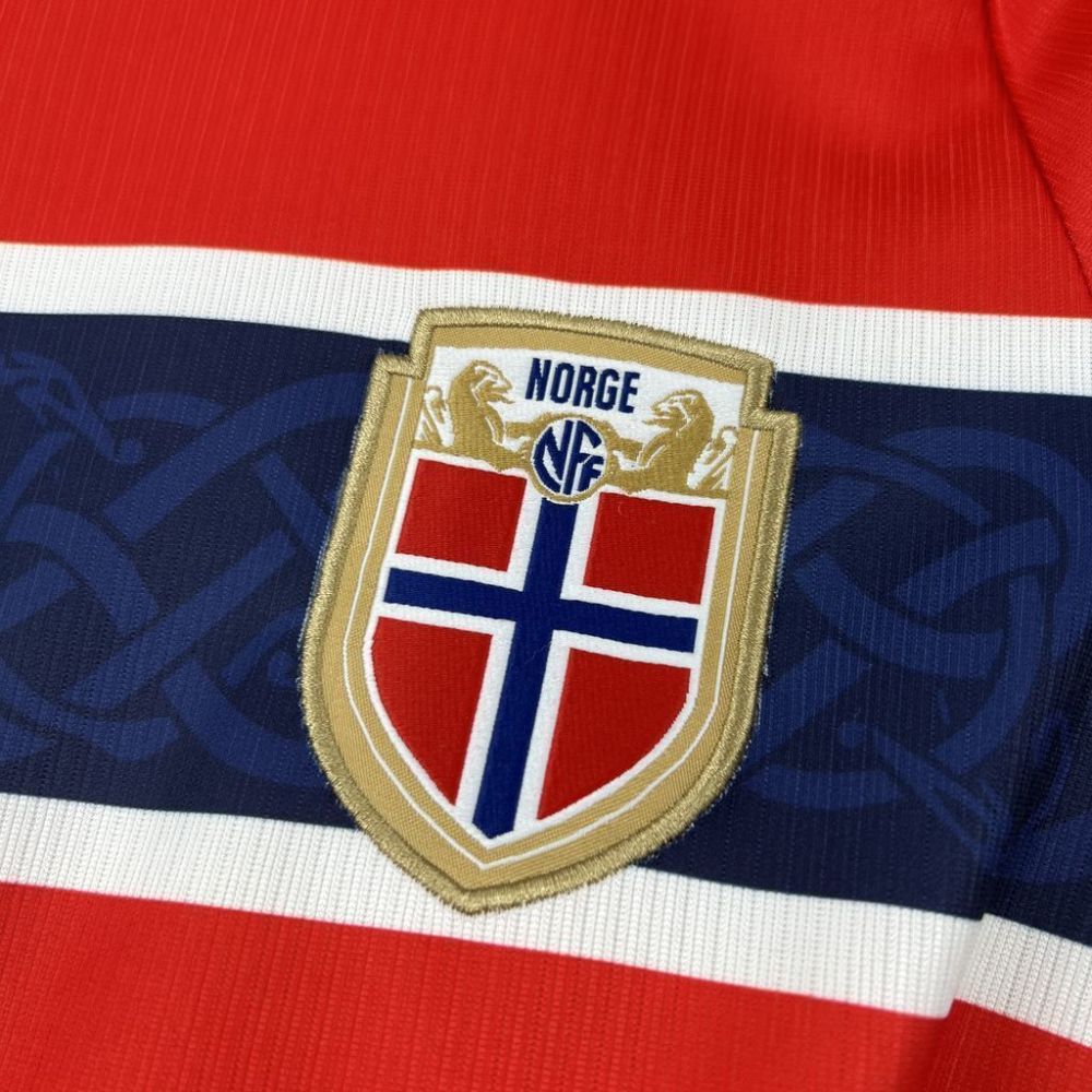 2026 Norway Home World Cup Soccer Jersey