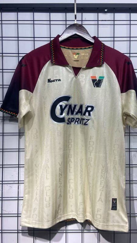 25-26 Venezia Away soccer jerseys With Sponsor