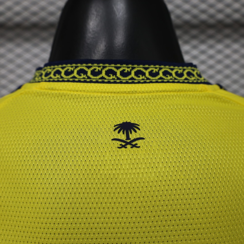 26-27 Al-Nassr Victory Home Soccer Jersey Player Version