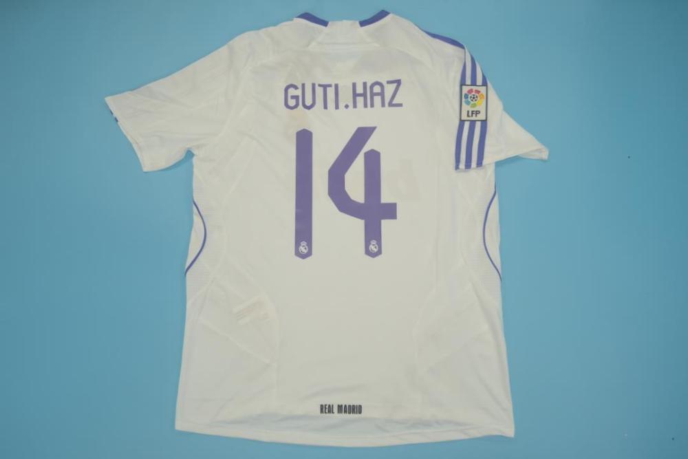 2007-08 Real Madrid Home Retro Jersey