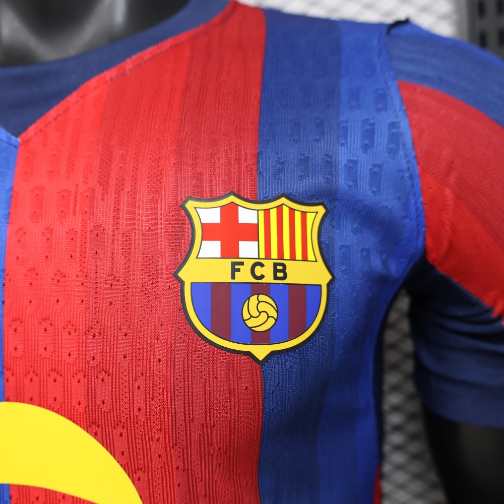 26-27 Barcelona Home Player Version Soccer Jersey