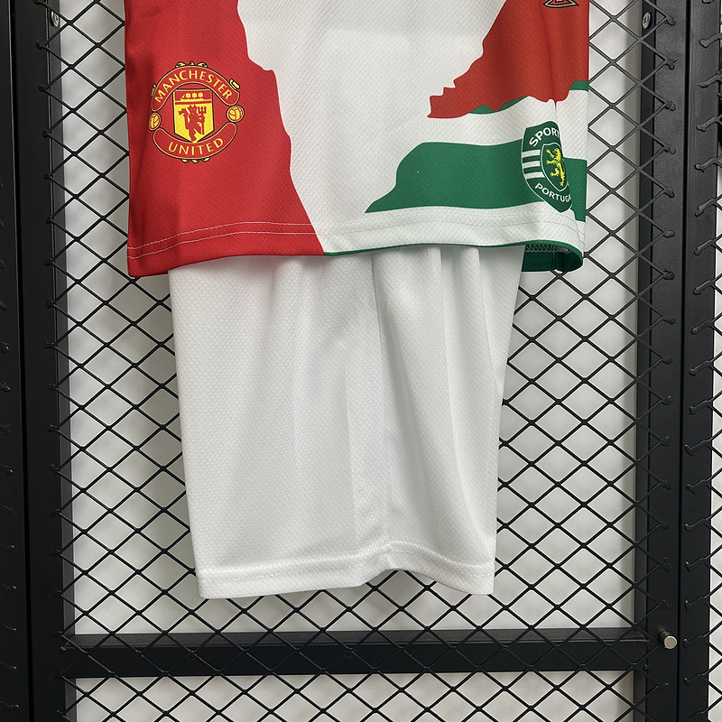 Cristiano Ronaldo Commemorative Edition Kids Kit Jersey+Shorts