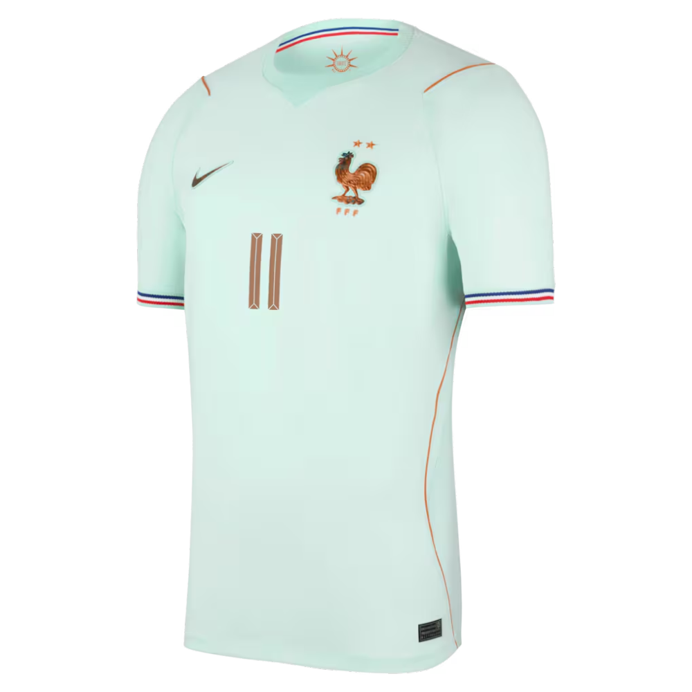 Maillot France Nike FFF Extérieur Stadium 26 avec flocage Olise 11