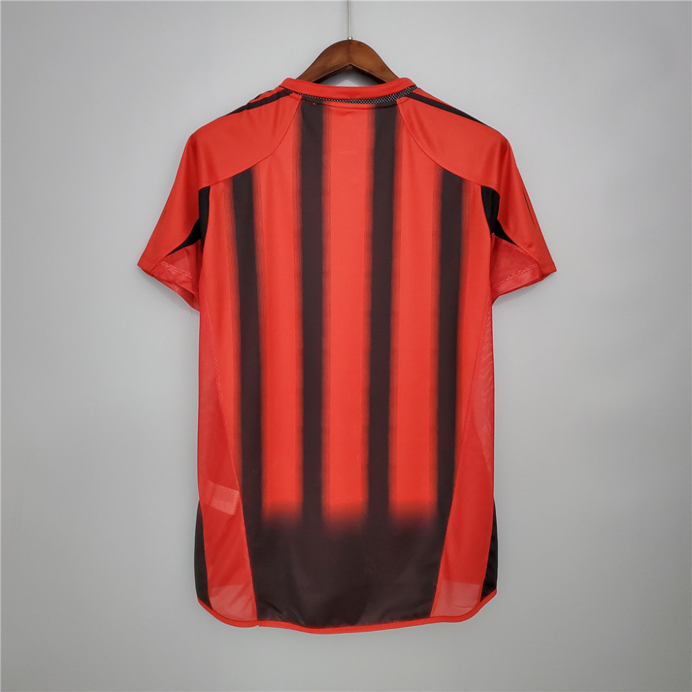 04-05 AC Milan  Retro Jersey Home