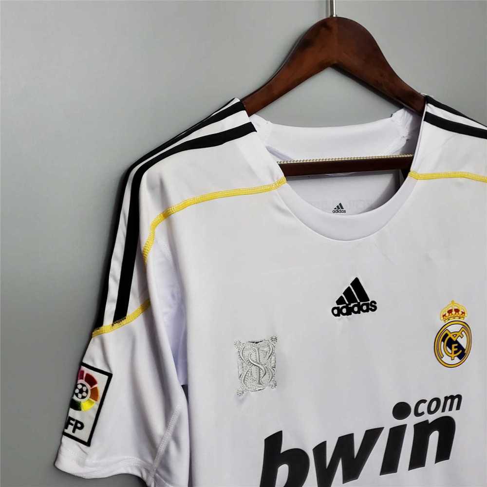 2009/10 Real Madrid Ronaldo#9 Home Retro Jersey