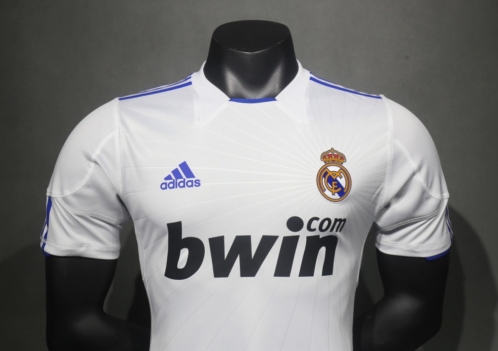 2010/11 Real Madrid Home Retro Jersey Player Version