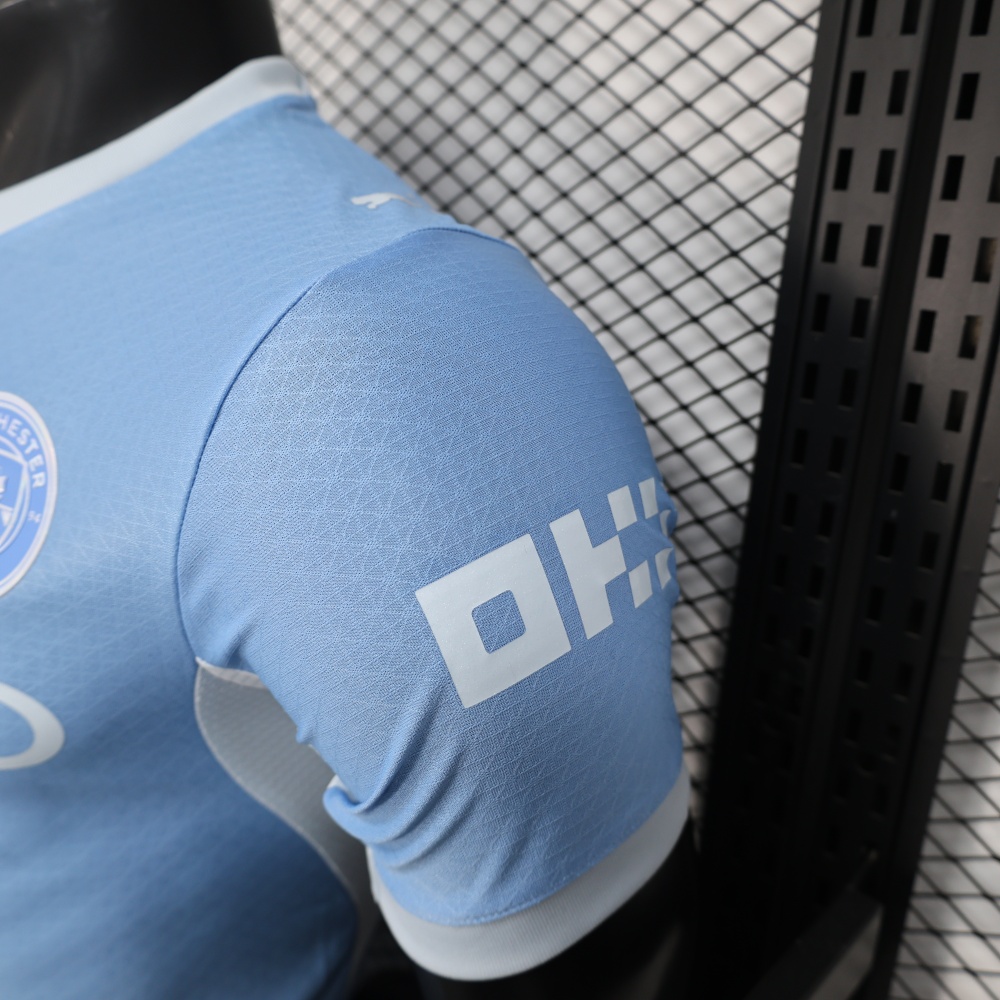 26-27 Manchester City Home Soccer Jersey Player Version