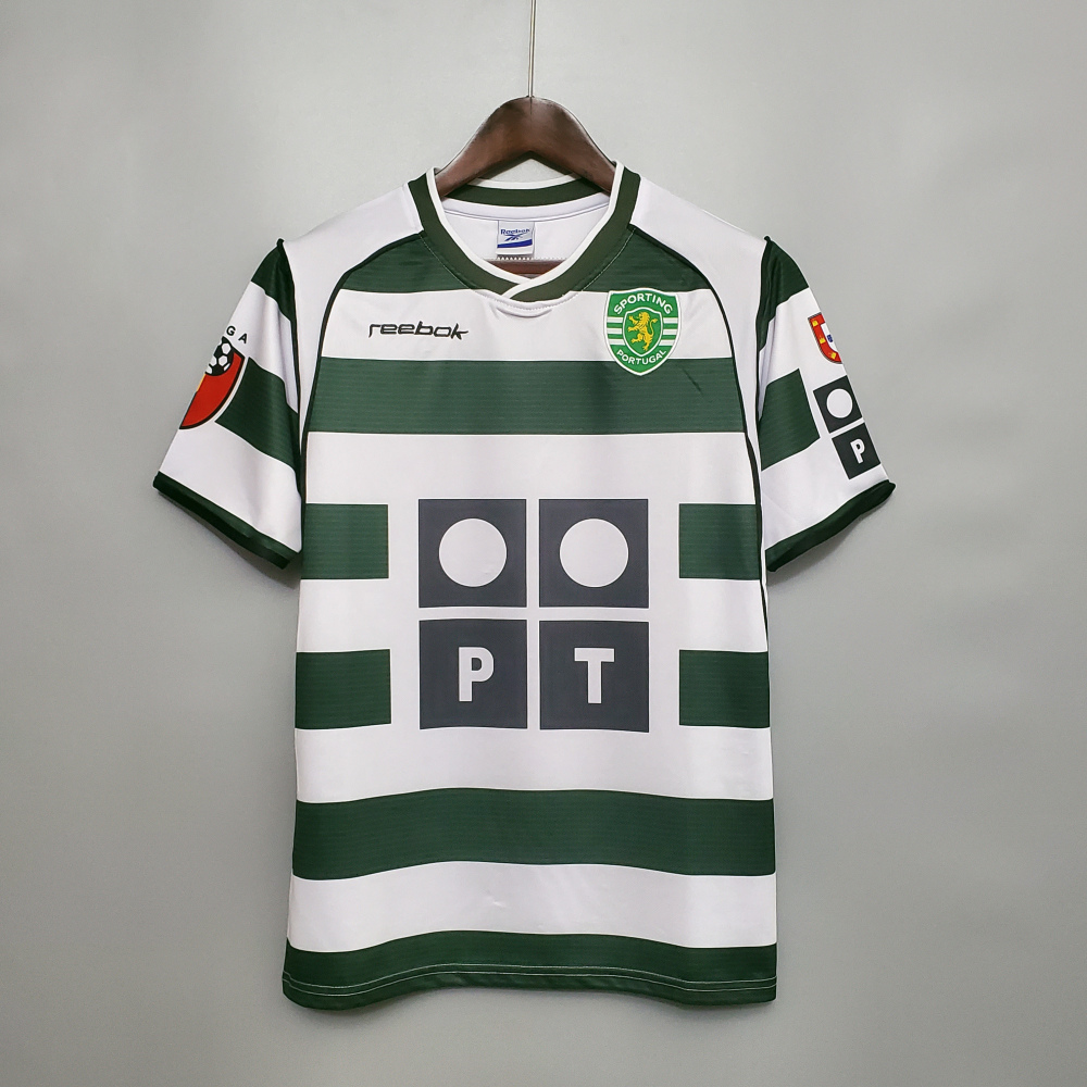 2001/03 Sporting CP  Home Retro Jersey
