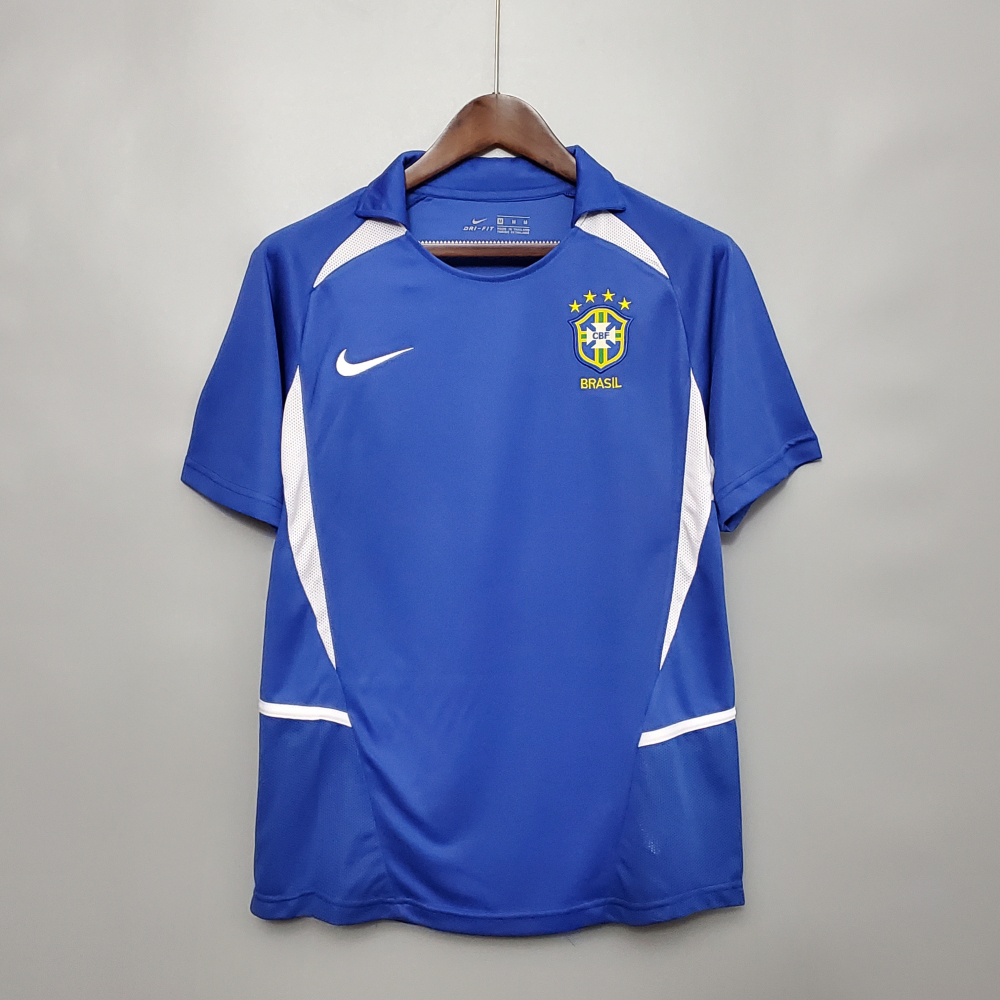 2002 Brazil World Cup Away Retro Jersey