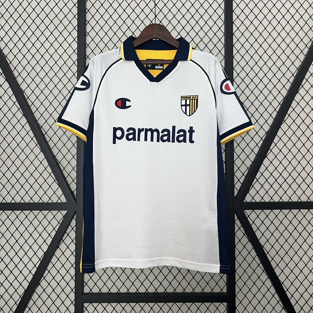 03-04 Parma Calcio Away Soccer Retro Jersey