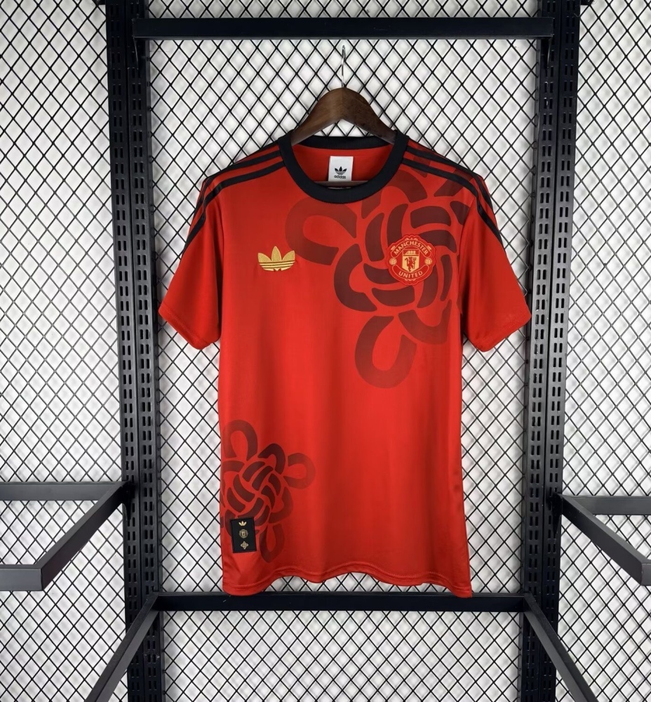 25-26 Manchester United Chinese Knot Cultral Story Shirt Red