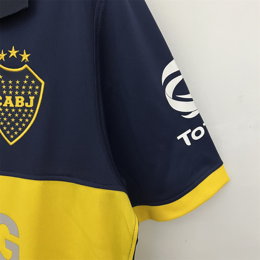 2009-2010 Boca Juniors  Home Retro Jersey