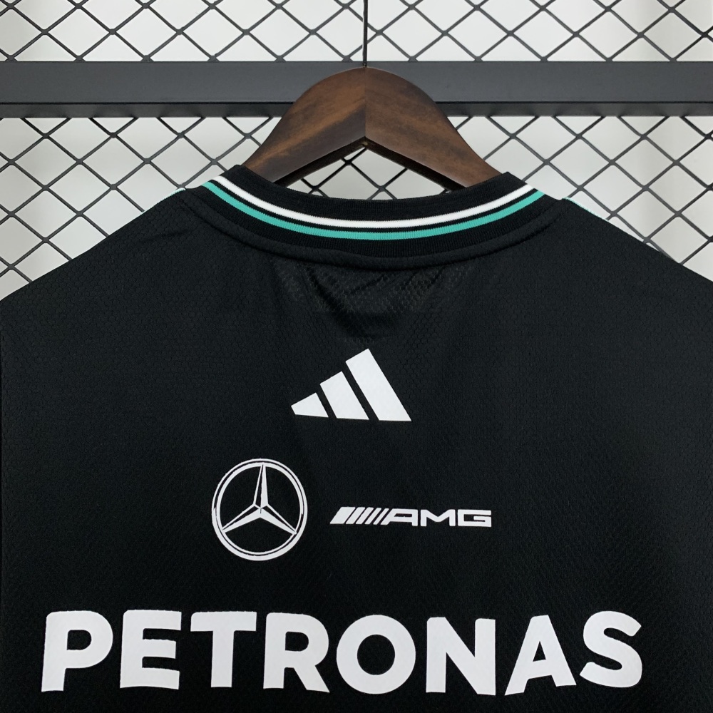 Mercedes AMG Petronas F1 Racing Team Black Driver T-Shirt 2025
