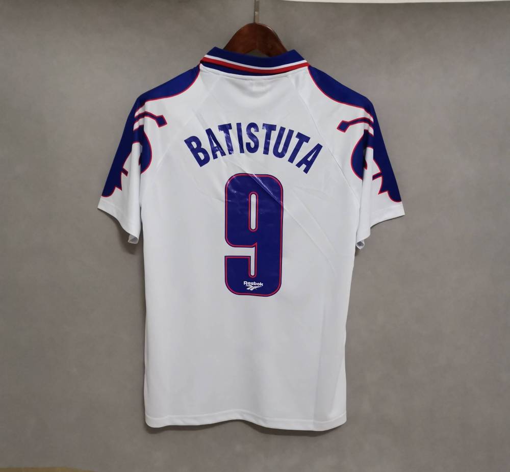 1995-1997 Fiorentina Soccer Away Jersey Retro Version