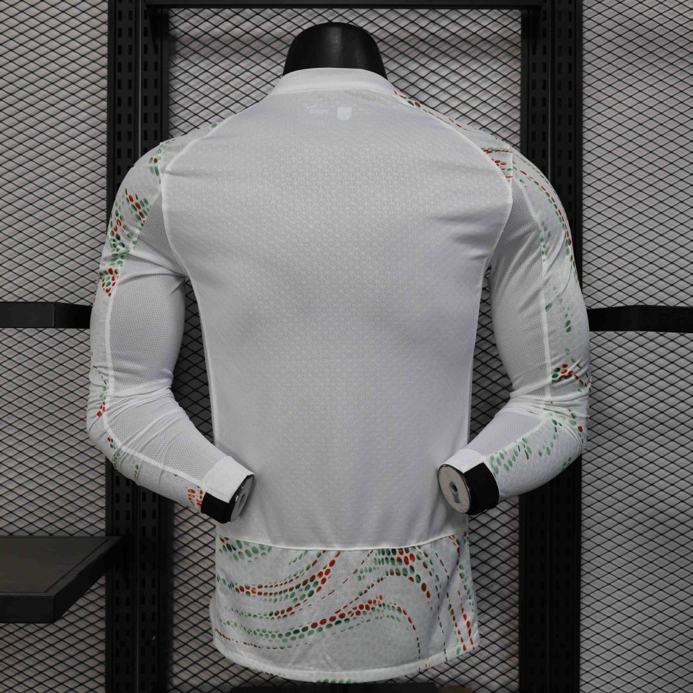 2025 Portugal  Away Soccer Jersey Long Sleeve Player Version