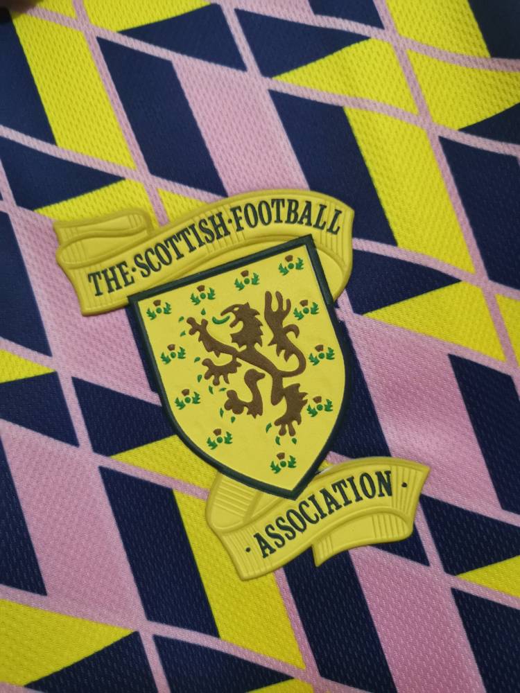88-89 Scotland Third Away Soccer Retro Jersey