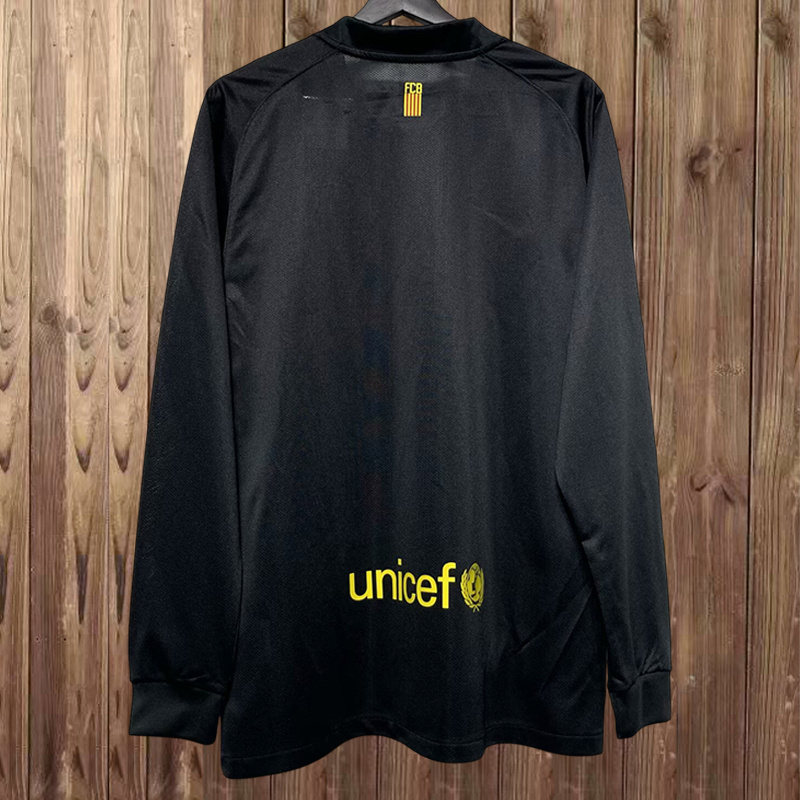 2011-12 Barcelona Away Retro Jersey Long Sleeve