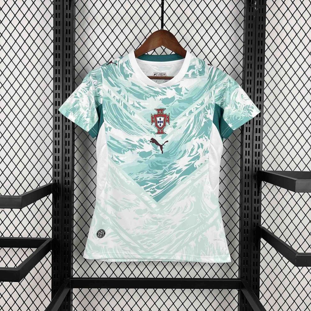 2026 Portugal  Away World Cup Women Soccer Jersey