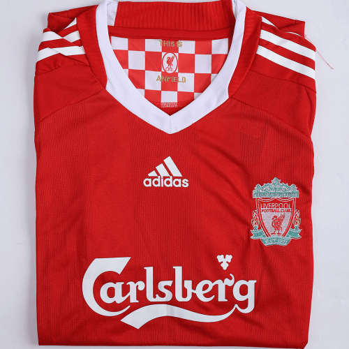 2008/09 Liverpool Home Retro Version Jersey