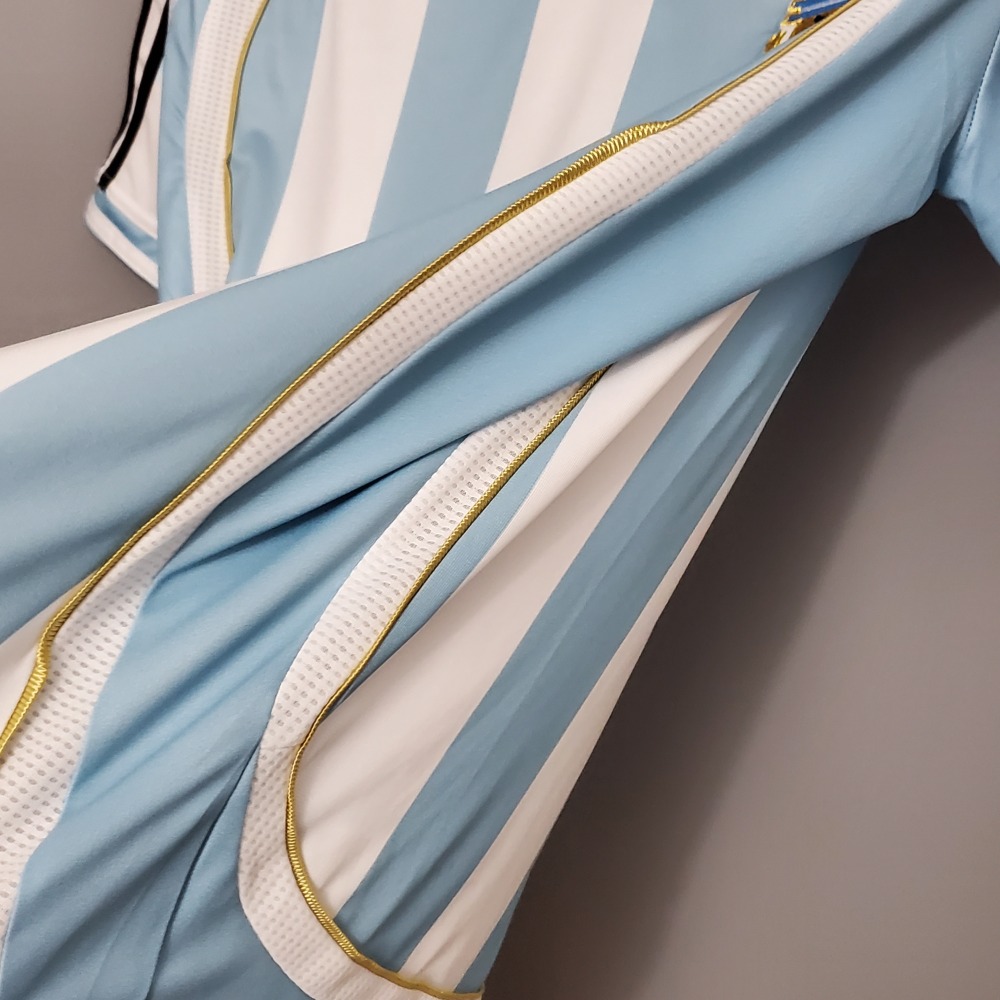 2006 Argentina World Cup Soccer Home Retro Jersey