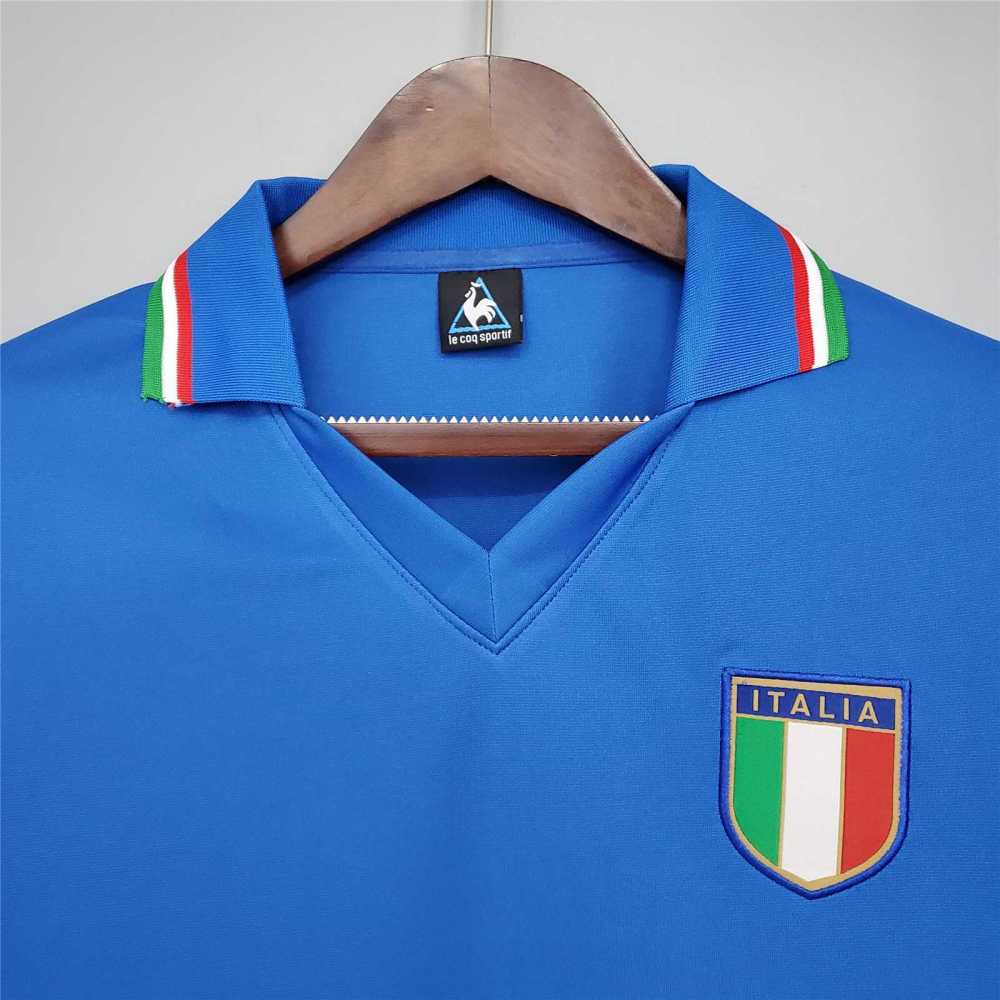 1982 Italy Home World Cup Retro Jersey
