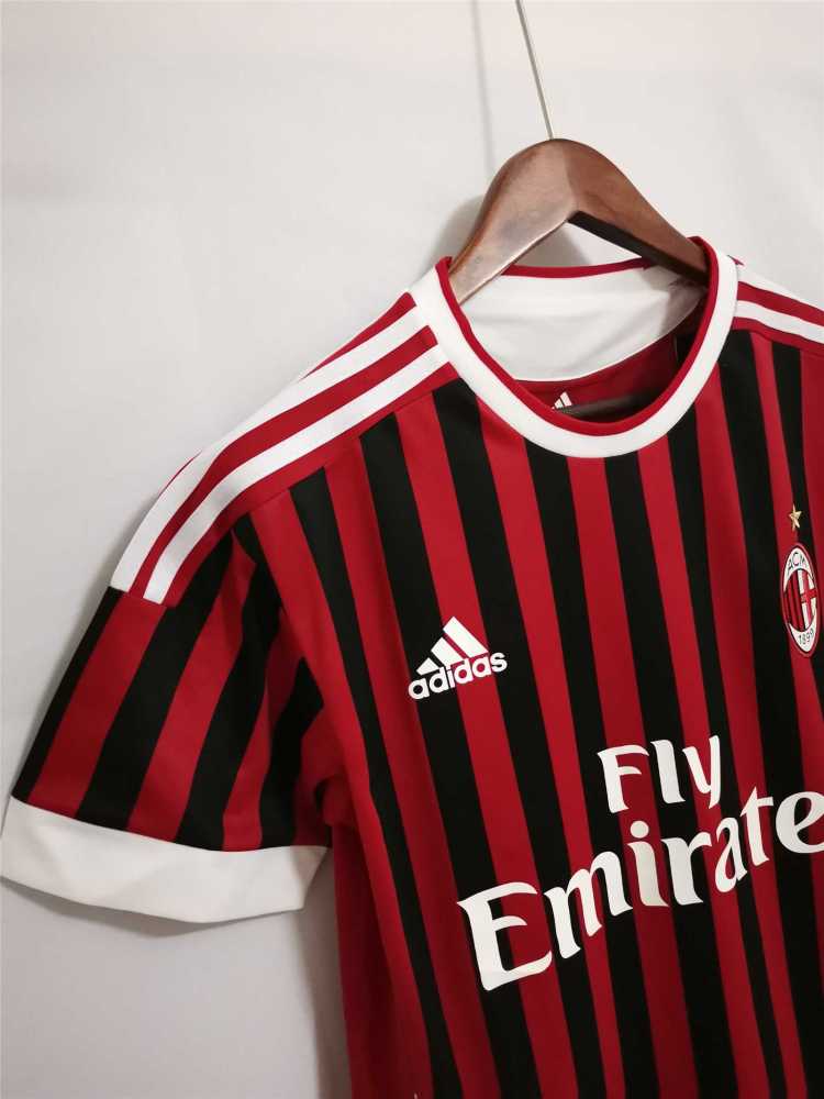 2011-12 AC Milan  Retro Jersey Home
