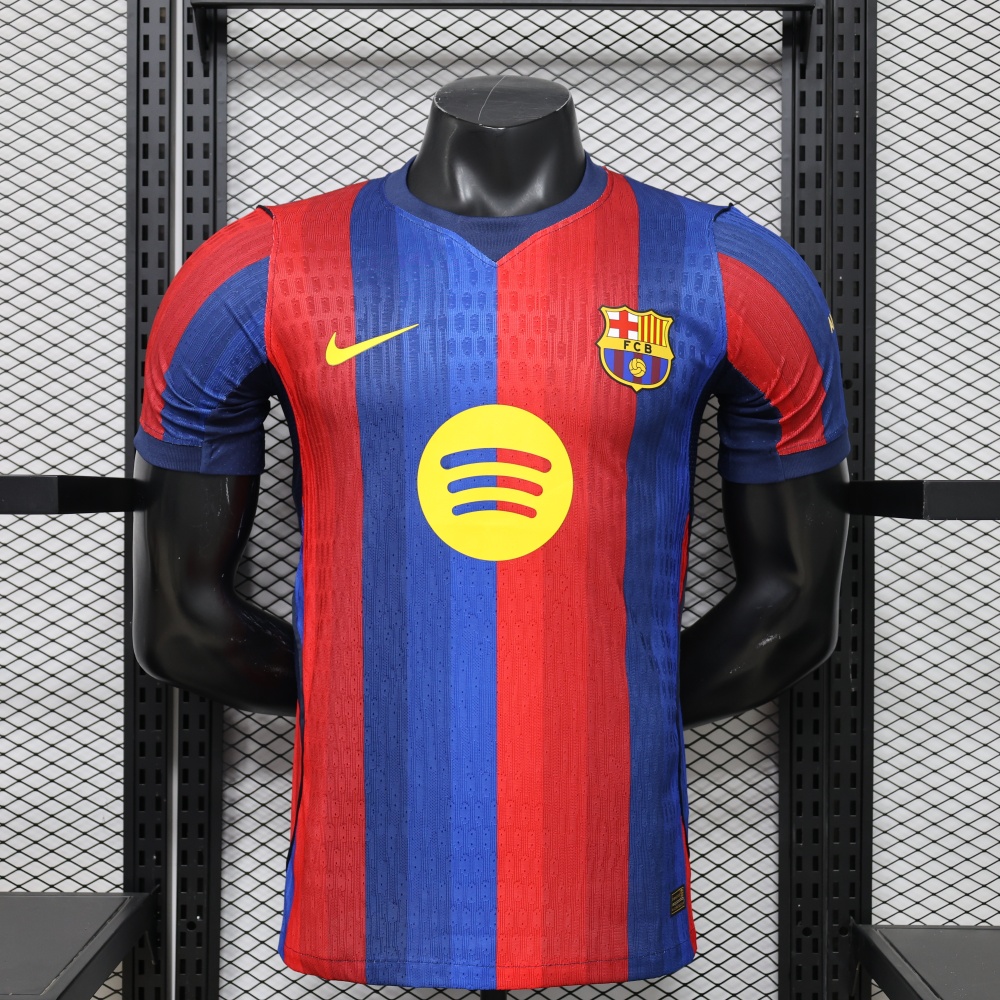 26-27 Barcelona Home Player Version Soccer Jersey