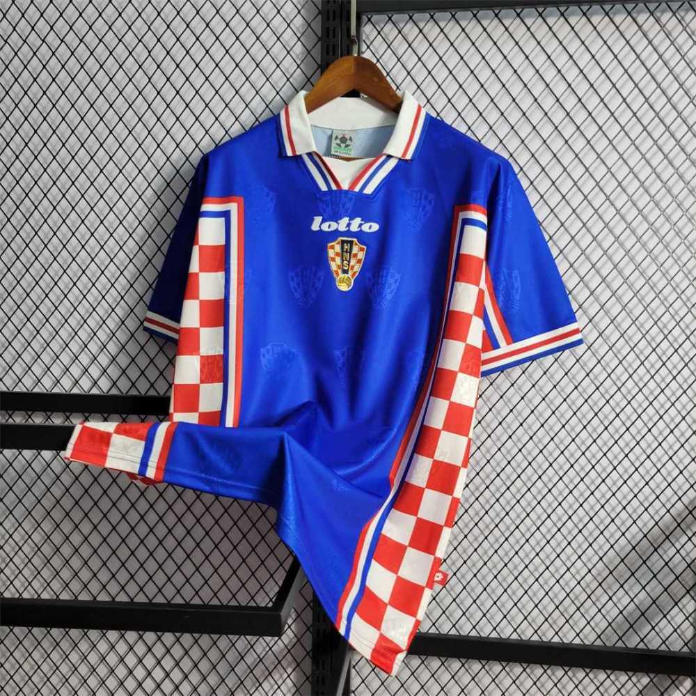 1998 Croatia World Cup Away Retro Jersey
