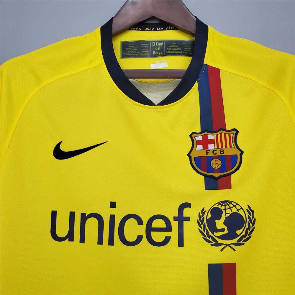 08-09 Barcelona Away Retro Jersey