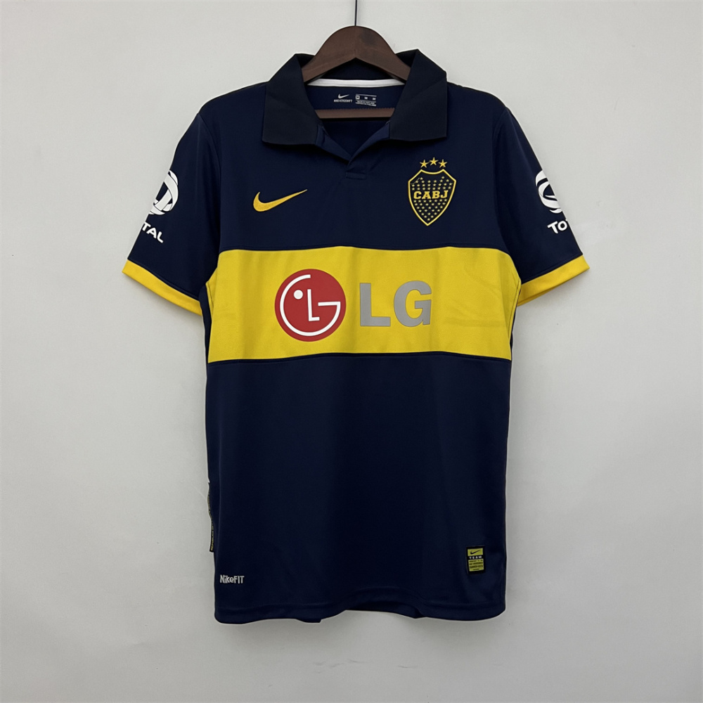 2009-2010 Boca Juniors  Home Retro Jersey