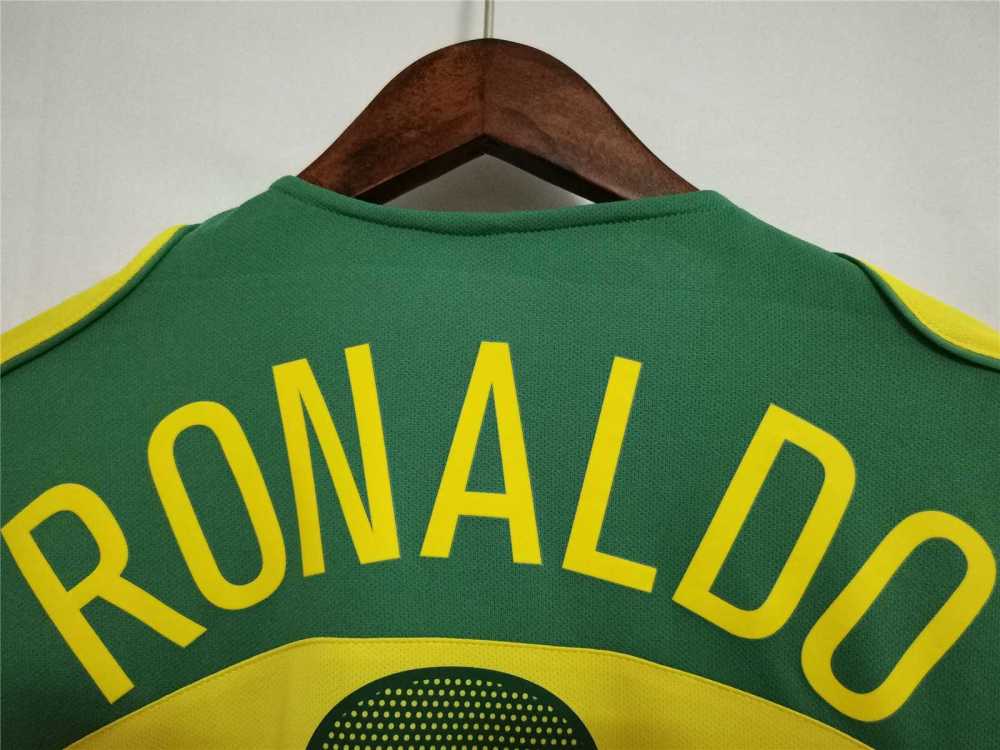 2004 Brazil World Cup Home Retro Jersey