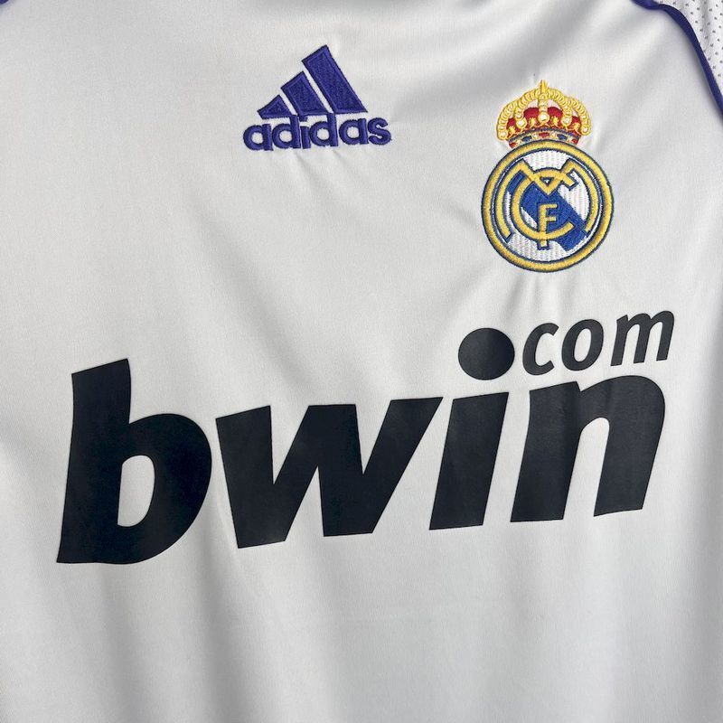2007-08 Real Madrid Home Retro Jersey