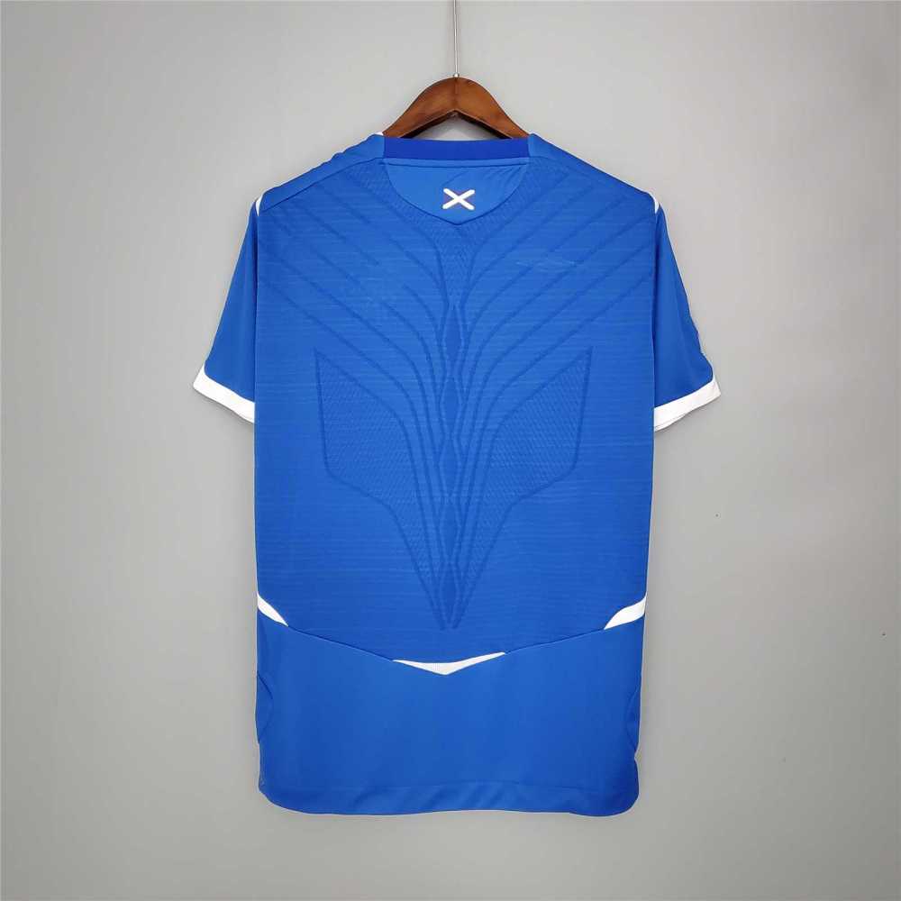 2008-09 Glasgow Rangers Home Soccer Retro Jersey