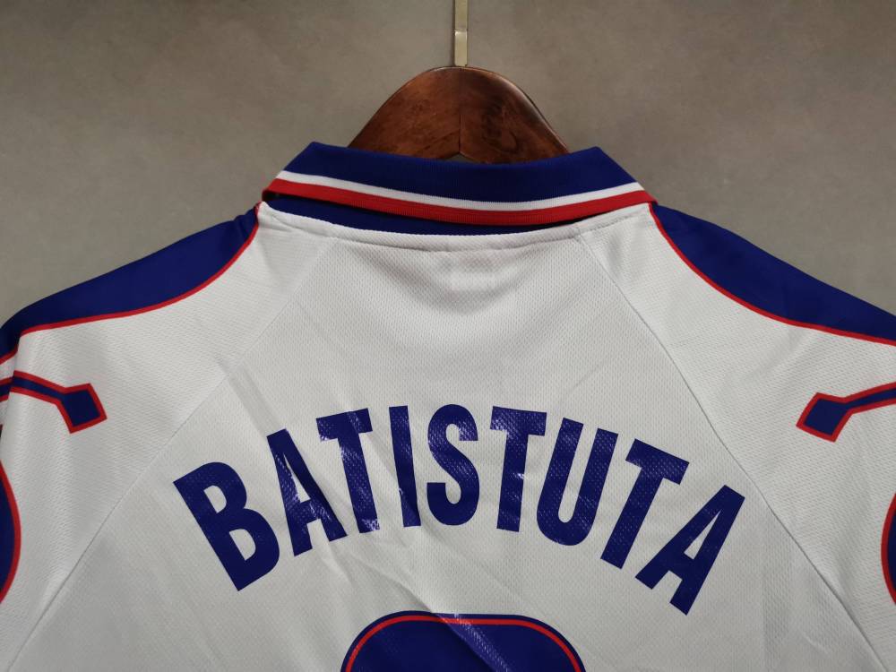 1995-1997 Fiorentina Soccer Away Jersey Retro Version