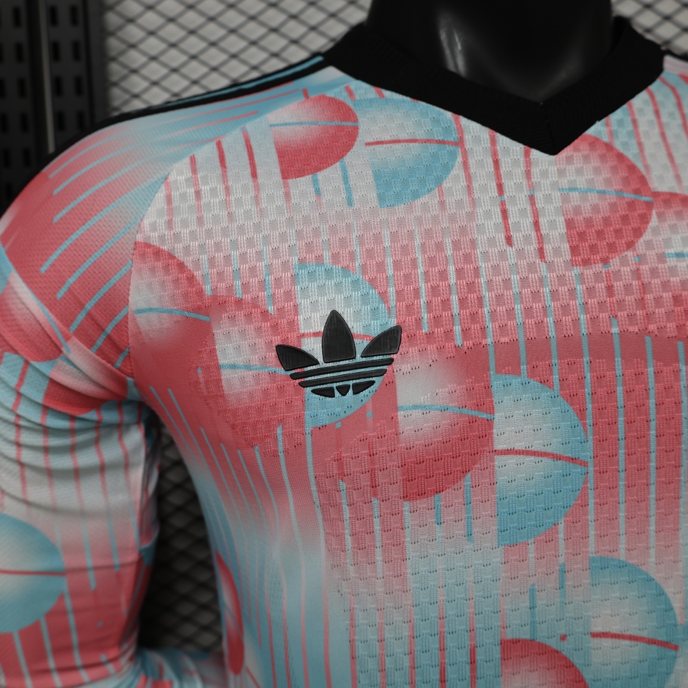 2026 Belgium World Cup Away Football Jersey Player Version Long Sleeve