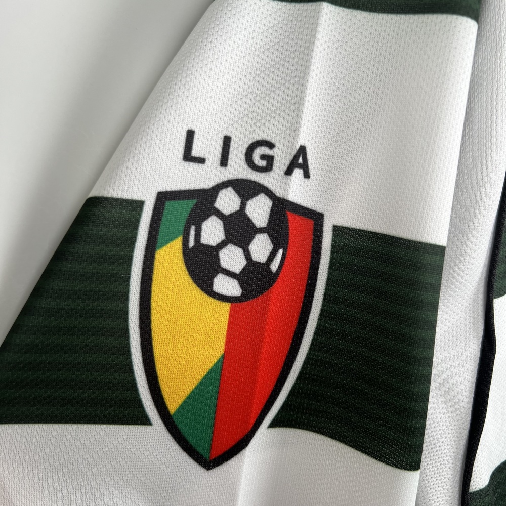 2001/03 Sporting CP  Home Retro Jersey Long Sleeve