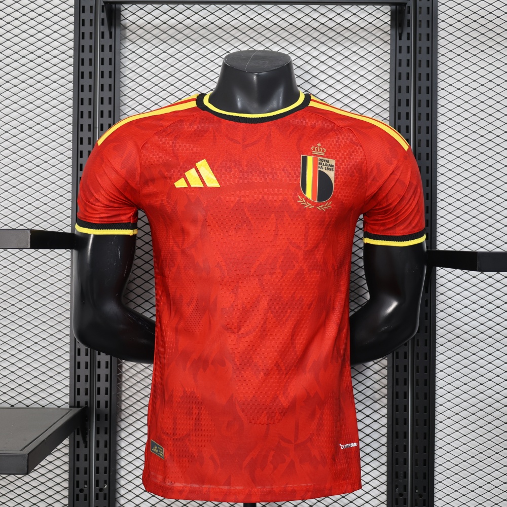 2026 Belgium World Cup Home Football Jersey Player Version