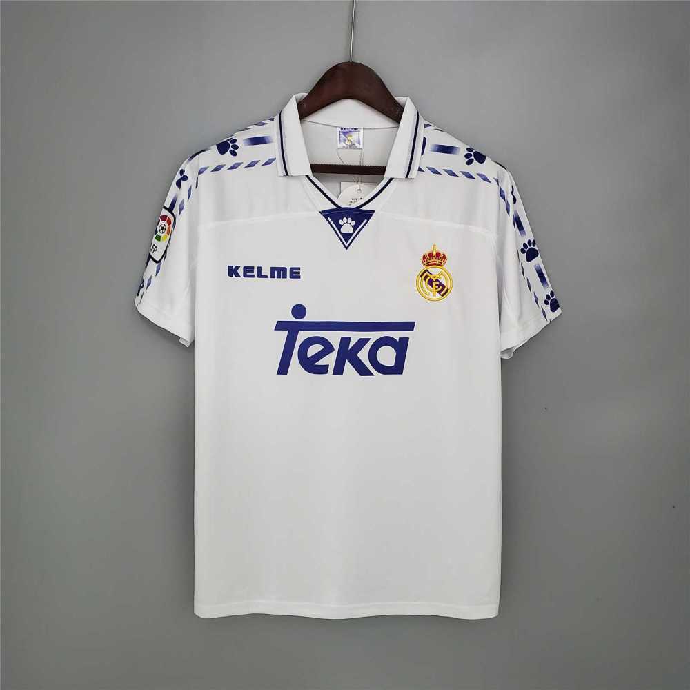 1996/97 Real Madrid Home Retro Jersey
