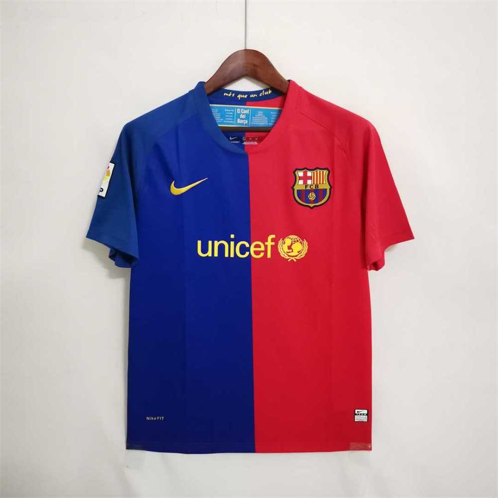 08-09 Barcelona Home Retro Jersey