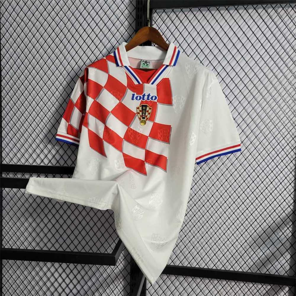 1998 Croatia World Cup Home Retro Jersey