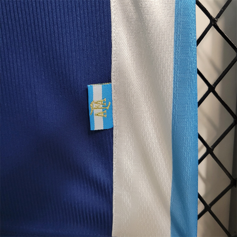 1998 Argentina World Cup Soccer Away Retro Jersey