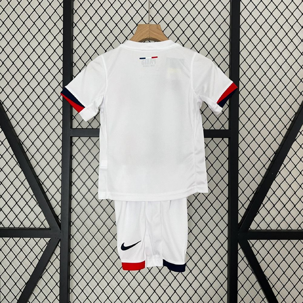 24-25 Paris Saint-Germain Away Soccer Kids Kit Jersey+Shorts