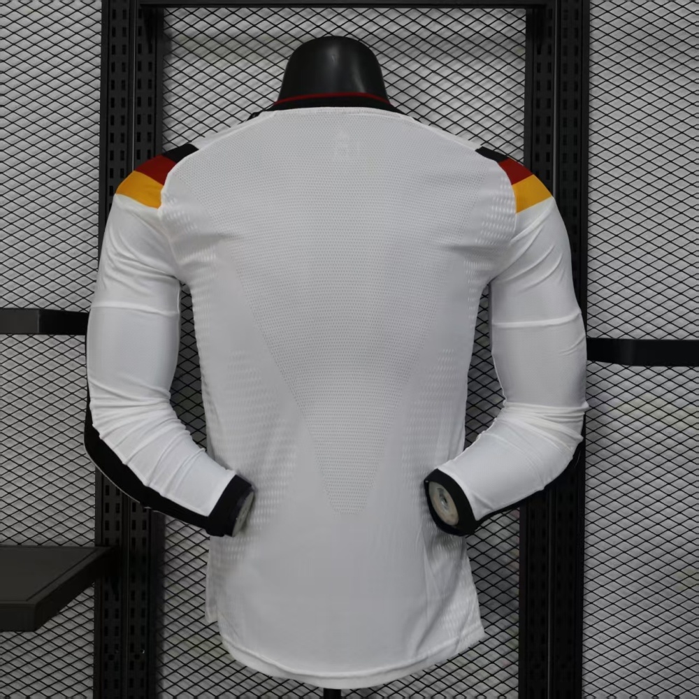 25-26 Germany Home Soccer Jersey Authentic Shirt Long Sleeve