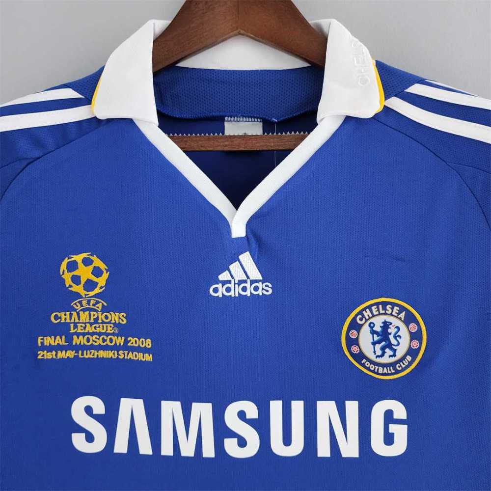 2007-08 Chelsea UCL Final Home Jersey