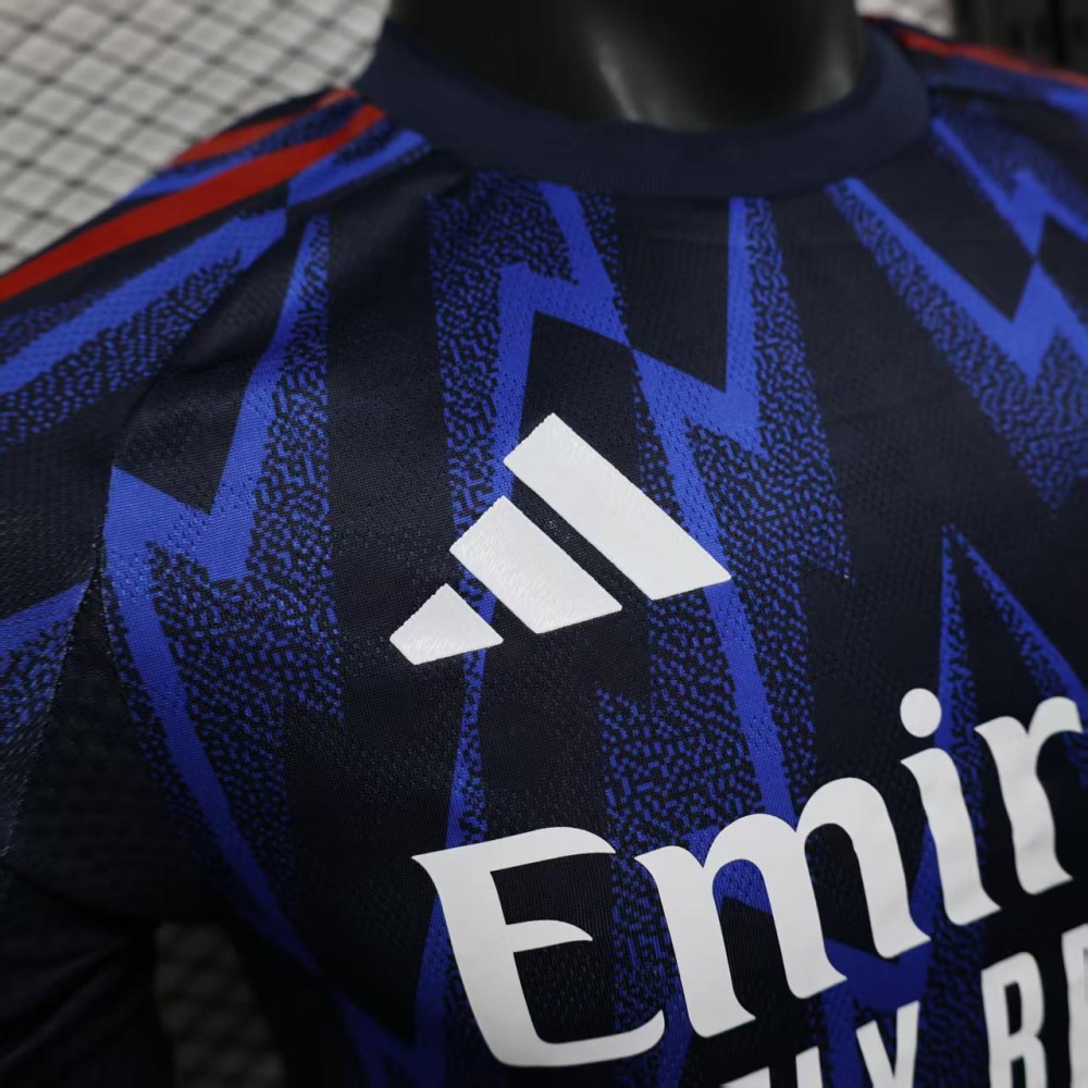 25-26 Arsenal Away Soccer Jersey Play Version