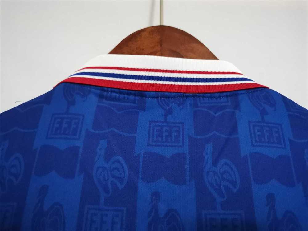 1996 France Euro Cup Home Retro Jersey