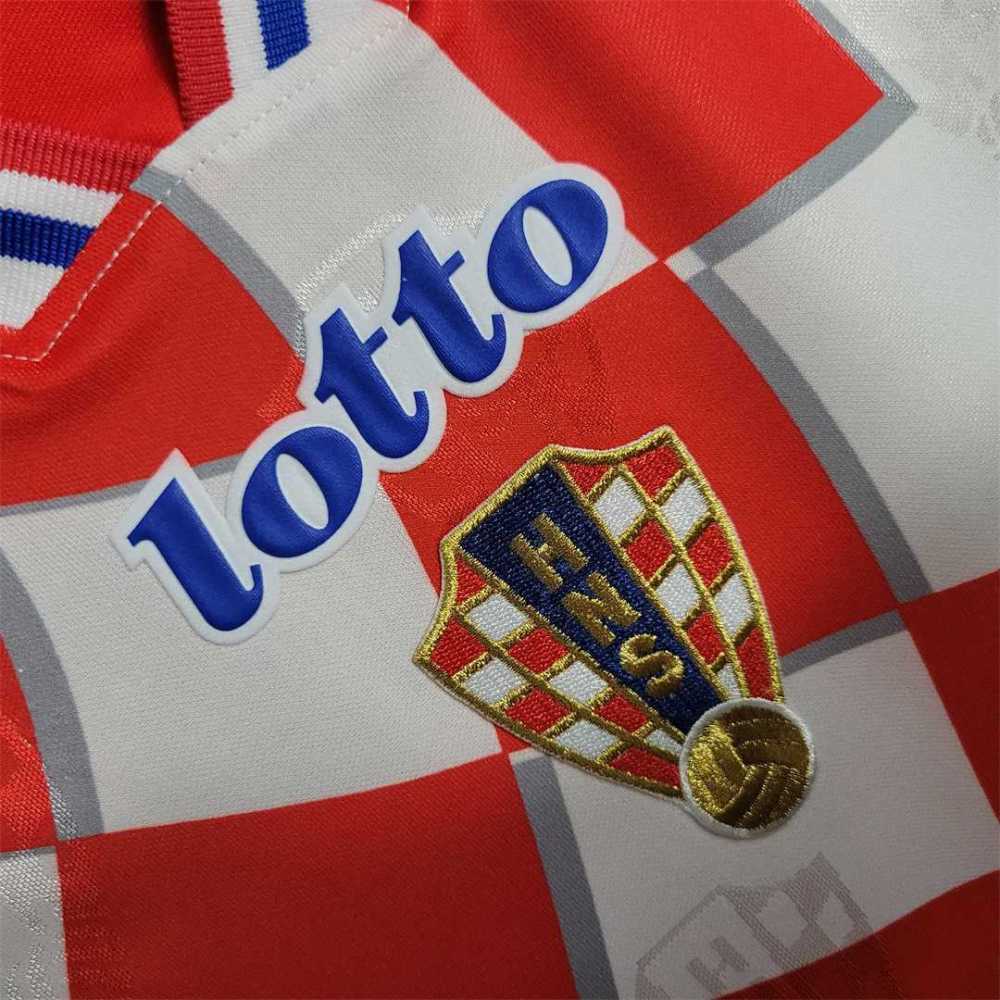 1998 Croatia World Cup Home Retro Jersey