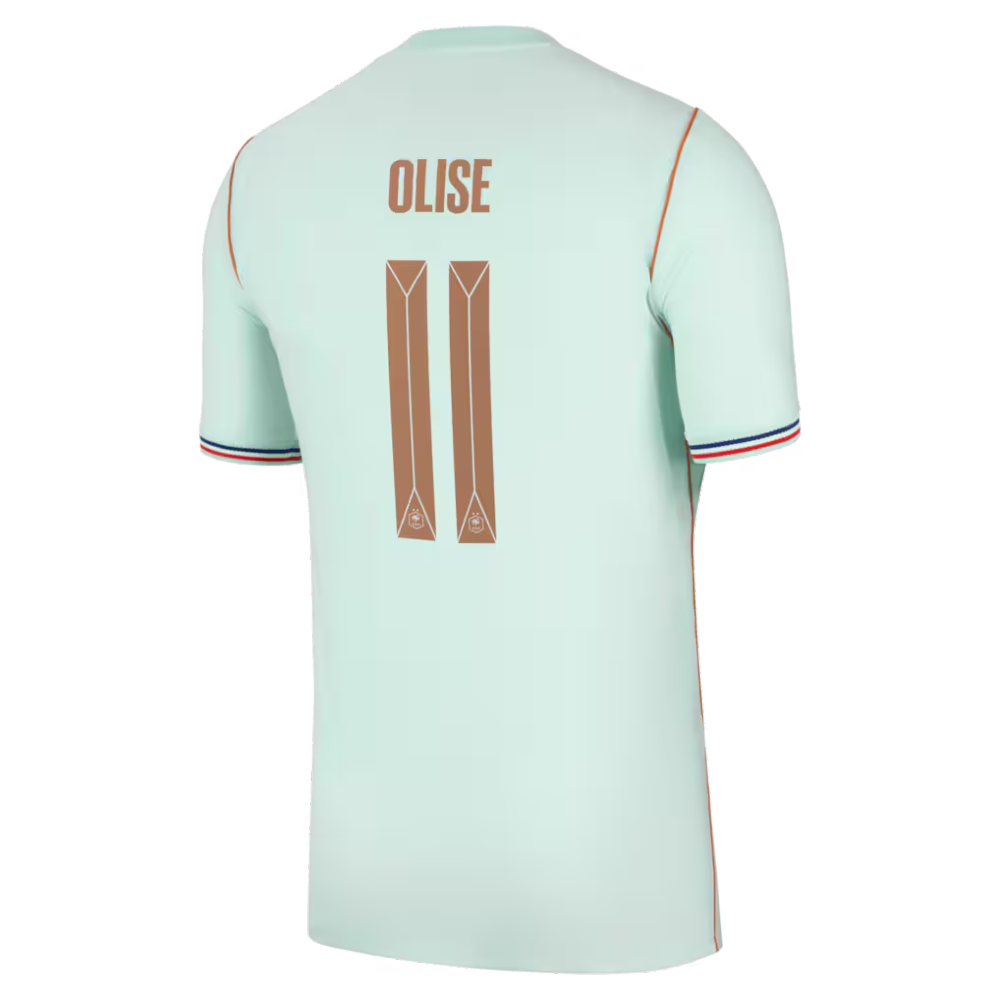Maillot France Nike FFF Extérieur Stadium 26 avec flocage Olise 11